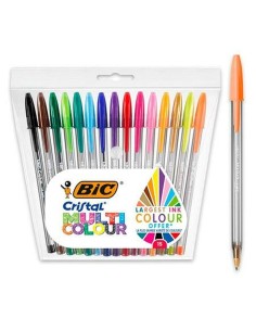 Ensemble de Stylos Bic Multicouleur 15 Pièces (20 Unités) 2
