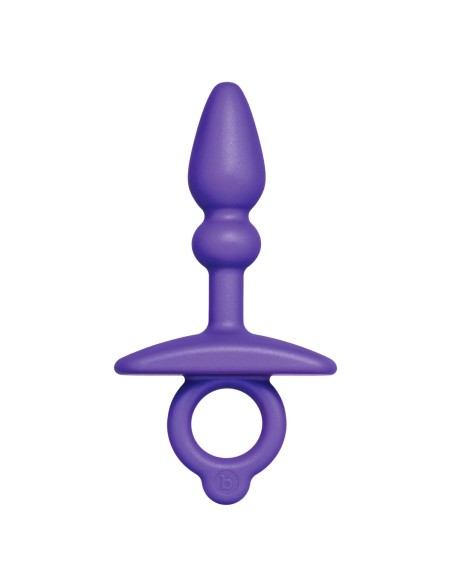 Plug Anal B-Vibe Violet (7,6 cm)
