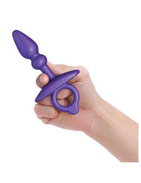 Plug Anal B-Vibe Violet (7,6 cm)