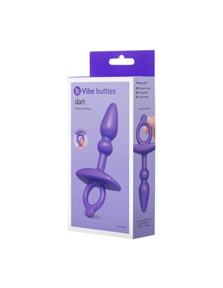 Plug Anal B-Vibe Violet (7,6 cm)