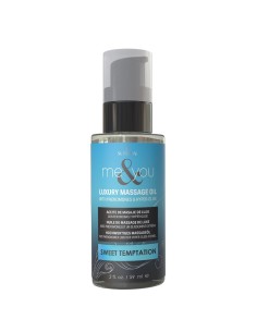 Huile de massage érotique Sensuva SWEET TEMPTATION Fruits exotiques 59 ml