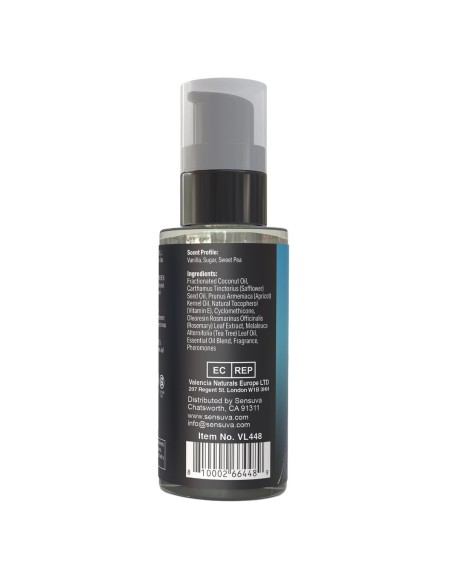 Huile de massage érotique Sensuva SWEET TEMPTATION Fruits exotiques 59 ml