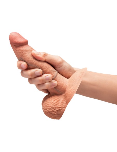 Gode réaliste B-Vibe Silicone (12,6 CM)