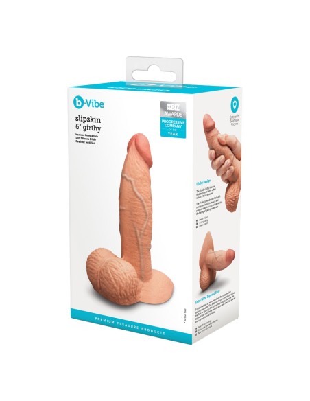 Gode réaliste B-Vibe Silicone (12,6 CM)