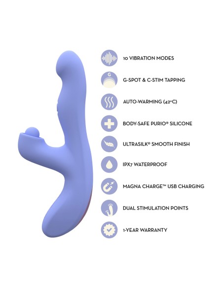 Vibrateur G-Spot Blush Blush Collection Violet Pourpre