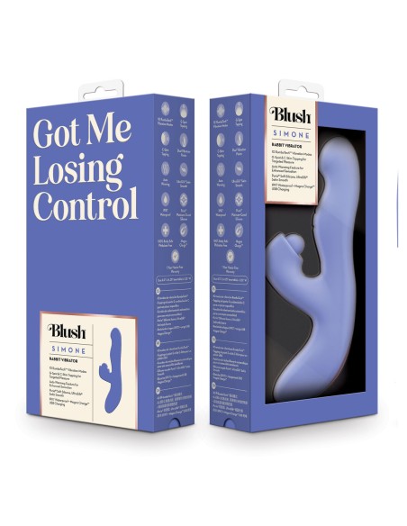 Vibrateur G-Spot Blush Blush Collection Violet Pourpre