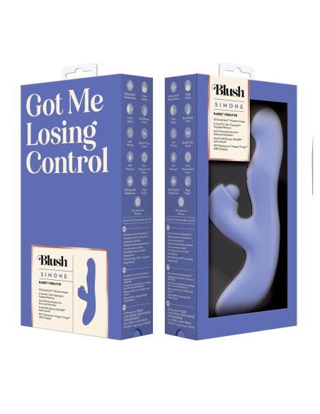 Vibrateur G-Spot Blush Blush Collection Violet Pourpre