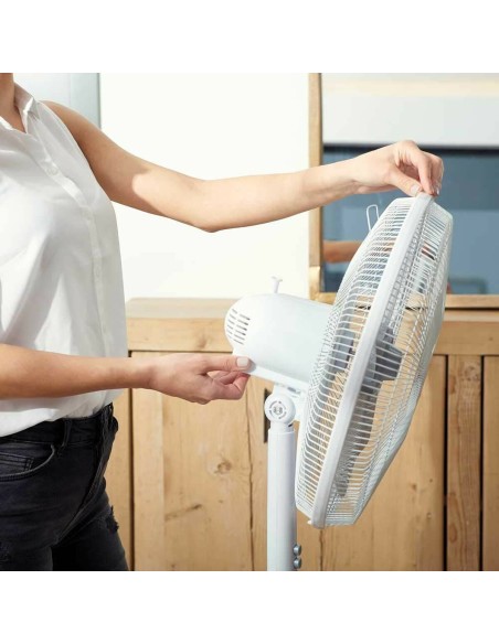 Ventilateur sur Pied Black & Decker ES9440020B Blanc 60 W