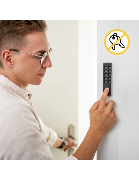 Télécommande pour Garage Nuki Noir