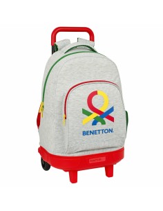 Cartable à roulettes Benetton Pop 33 x 22 x 45 cm