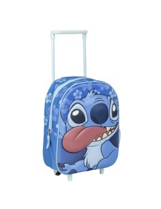 Cartable 3D avec roulettes Stitch