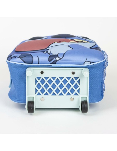 Cartable 3D avec roulettes Stitch