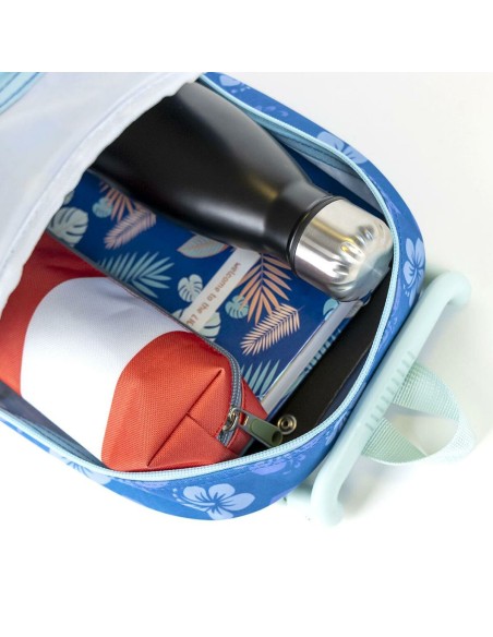 Cartable 3D avec roulettes Stitch