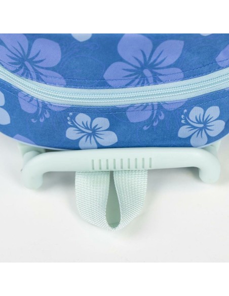 Cartable 3D avec roulettes Stitch