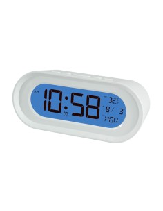 Pendule Réveil ELBE RD701 Blanc