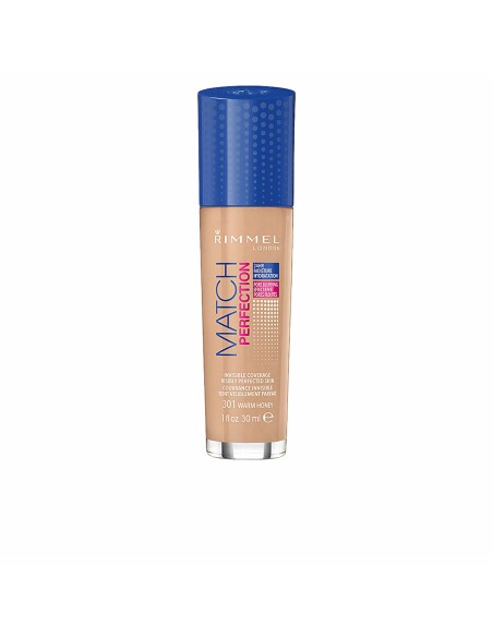 Base de maquillage liquide Match Perfection Rimmel London (30 ml)