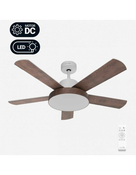 Ventilateur de Plafond Universal Blue 267-UVT1315-21 Bois