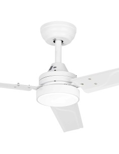 Ventilateur de Plafond JATA JVTE4233 Ø 106 cm Blanc 40 W 2