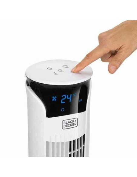 Ventilateur Tour Black & Decker BXEFT48E Blanc