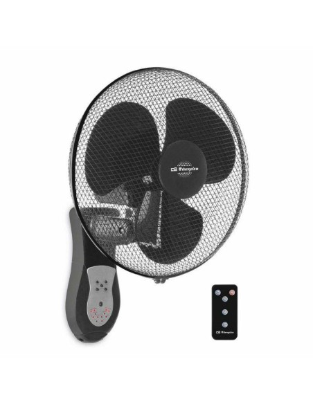 Ventilateur Mural Orbegozo WF0243 Noir 50 W Ø 40 cm