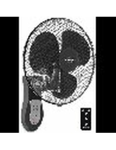 Ventilateur Mural Orbegozo WF0243 Noir 50 W Ø 40 cm 2