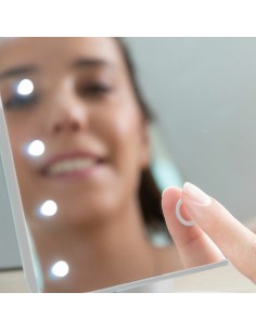 Miroir de Table LED Tactile Perflex InnovaGoods 2