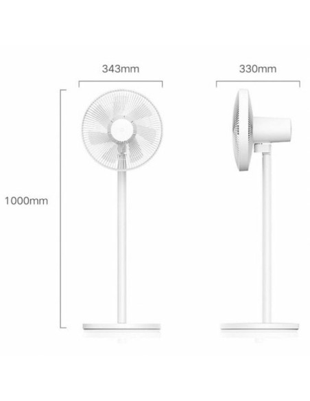 Ventilateur sur Pied Xiaomi MI SMART STANDING FAN 2 LITE Blanc