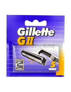 Lames de Rasoir de Rechange GII Gillette Ii (5 pcs)
