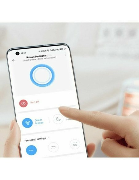 Ventilateur sur Pied Xiaomi MI SMART STANDING FAN 2 LITE Blanc