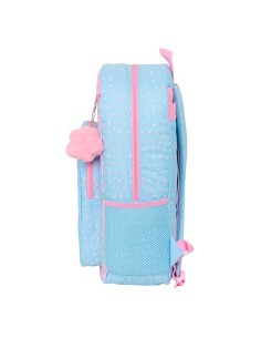 Cartable BlackFit8 Smile Bleu Rose 30 x 46 x 14 cm 2