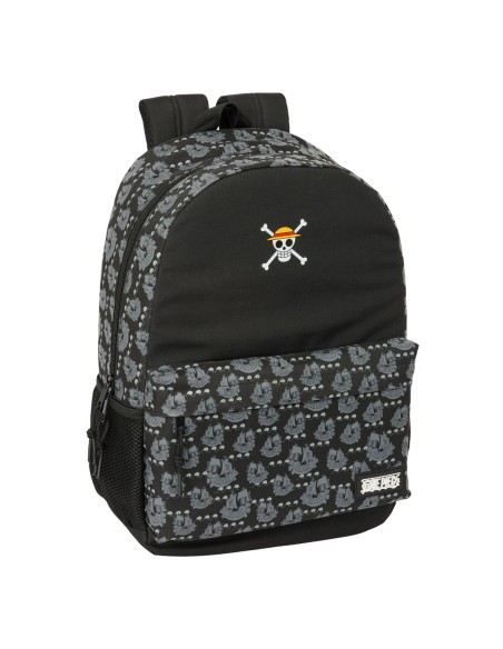 Cartable One Piece Pirates Noir 30 x 46 x 14 cm