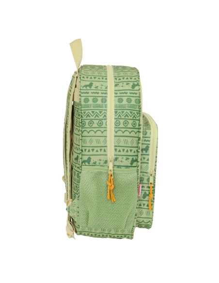 Cartable Mufasa Vert Beige 33 x 42 x 14 cm