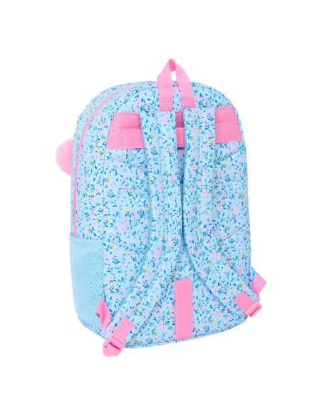 Cartable Vicky Martín Berrocal Paraíso Bleu Rose 30 x 46 x 14 cm