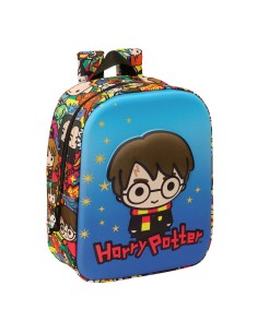 Cartable Harry Potter Bleu Multicouleur 22 x 27 x 10 cm 3D
