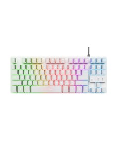 Clavier pour jeu Trust GXT 833W THADO Blanc Multicouleur QWERTY Qwerty US 2