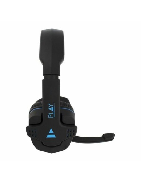Casques avec Micro Gaming Ewent PL3320 Noir Bleu