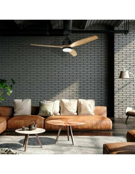 Ventilateur de Plafond UFESA NEPAL NEGR/HAYA Ø 132 cm