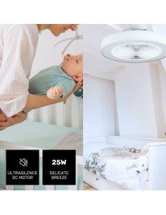 Ventilateur de Plafond Taurus FRESKO INVISIBL
