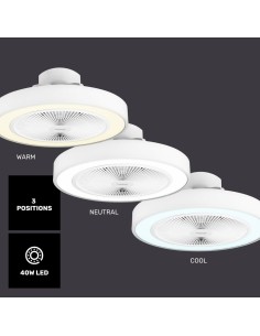 Ventilateur de Plafond Taurus FRESKO INVISIBL 2