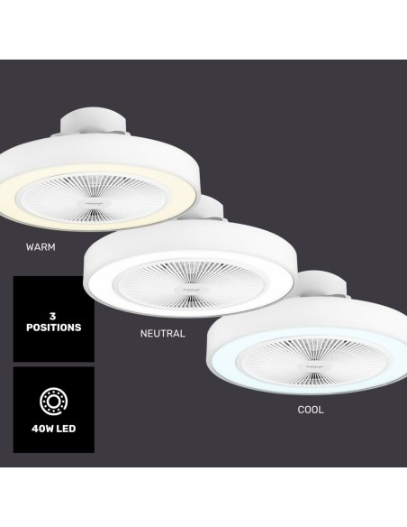 Ventilateur de Plafond Taurus FRESKO INVISIBL