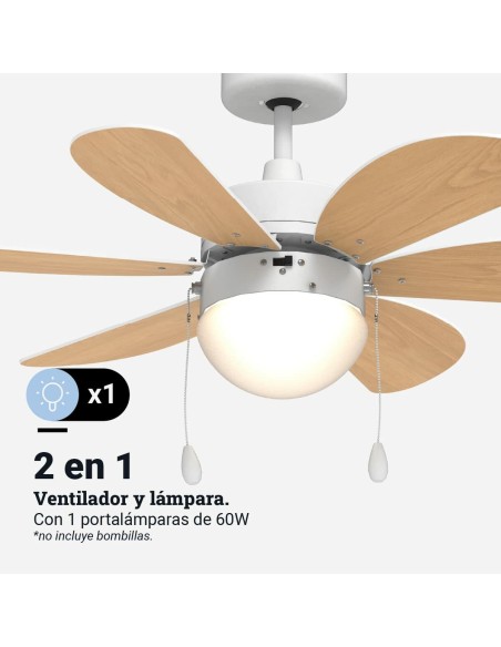 Ventilateur de Plafond Universal Blue 2016-UVT1356