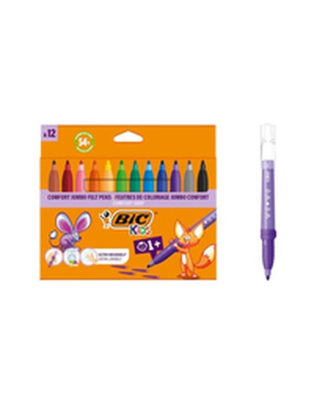 Kit de Dessin Bic 517250 Multicouleur (12 Unités)