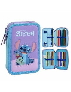 Pochette crayons Stitch 12,5 x 19,5 x 4,5 cm