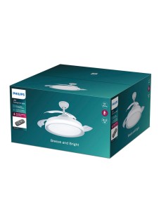 Ventilateur de Plafond avec Lumière Philips Atlas Blanc 35 W 28 W 4500 Lm 2