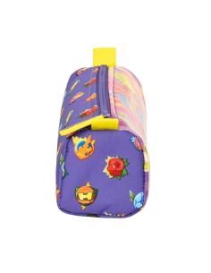 Trousse d'écolier SuperThings Guardians of Kazoom Violet Jaune (21 x 8 x 7 cm) 2