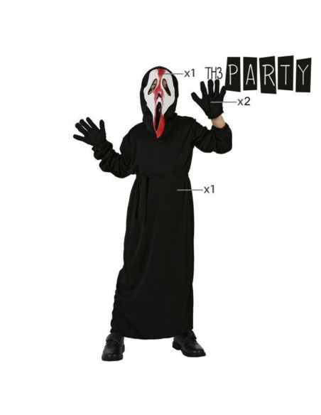Déguisement pour Enfants Th3 Party Noir Assassin (3 Pièces)