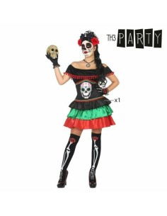 Déguisement pour Adultes Th3 Party Multicouleur Squelette (1 Pièce) 2