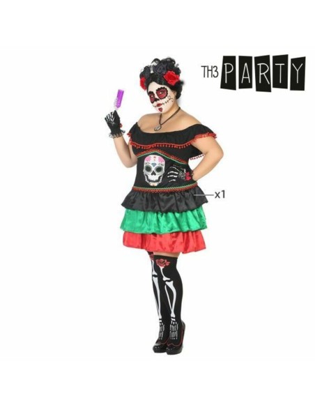 Déguisement pour Adultes Th3 Party Multicouleur Squelette (1 Pièce)