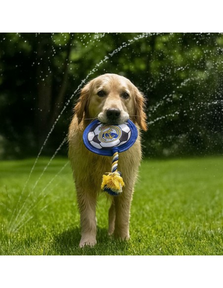 Jouet pour chien Real Madrid C.F. Blanc Polyester Coton
