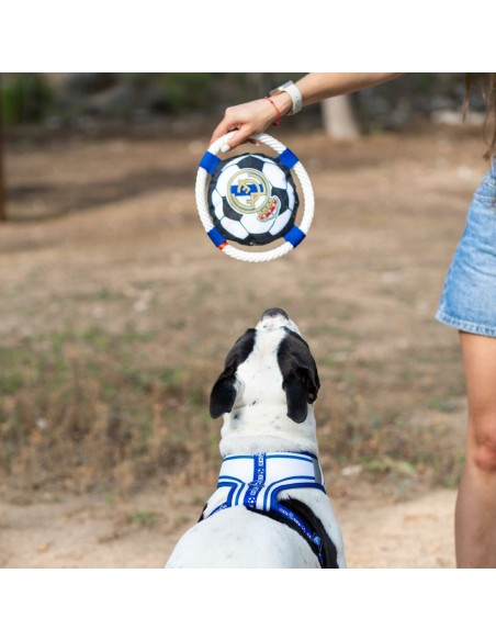 Jouet pour chien Real Madrid C.F. Blanc 22 x 22 x 6 cm